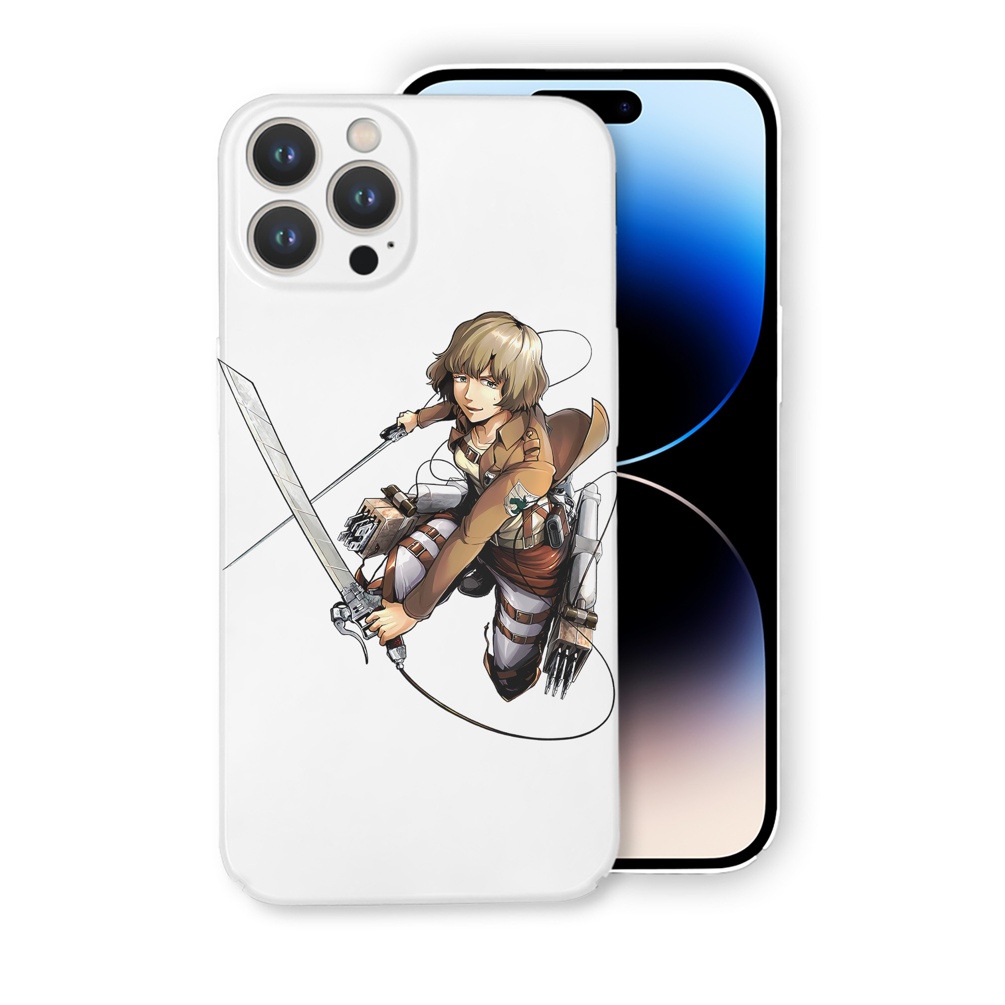 （画像用） 進撃の巨人 ヒツチ Attack on Titan Hitch 【iPhone 14シリーズ対応】ハードケース